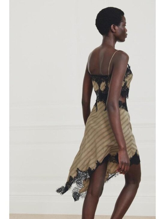 Zara Dresses & Skirts - ZARA ZW COLLECTION CUT-OUT SLIP DRESS
